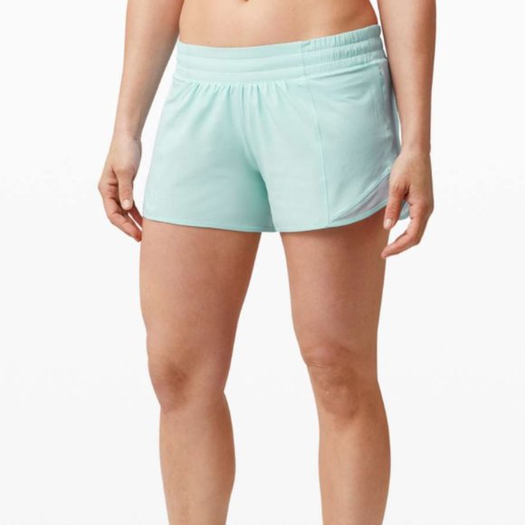 lululemon athletica Pants - NWT Lululemon Hotty Hot Short II Long 4" Blue Glow